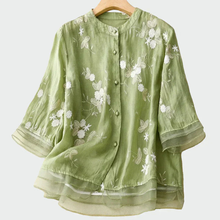 Chemise brodée