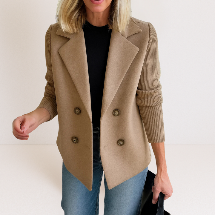 Marta - Manteau Élégant avec Maille