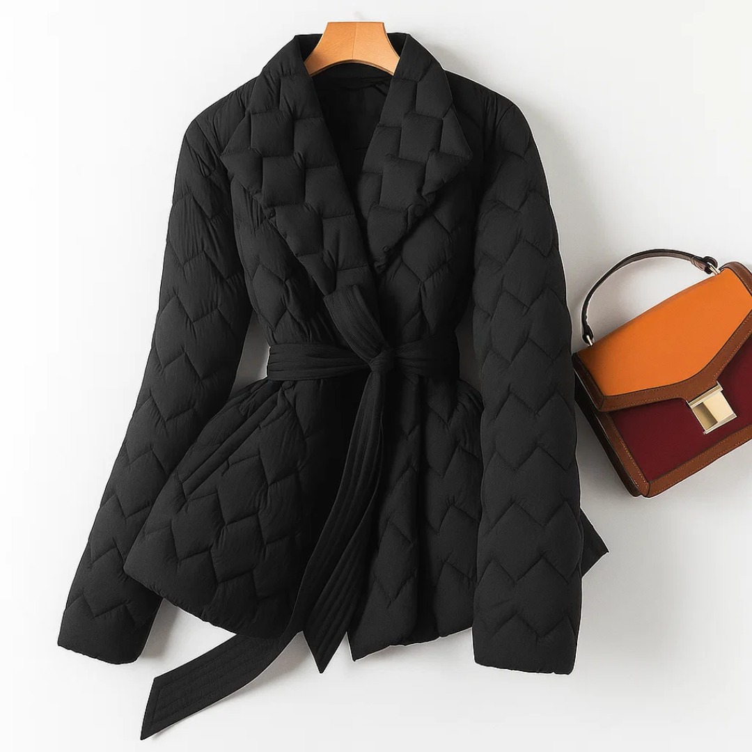 Sofia - Manteau en Plumes Chaud