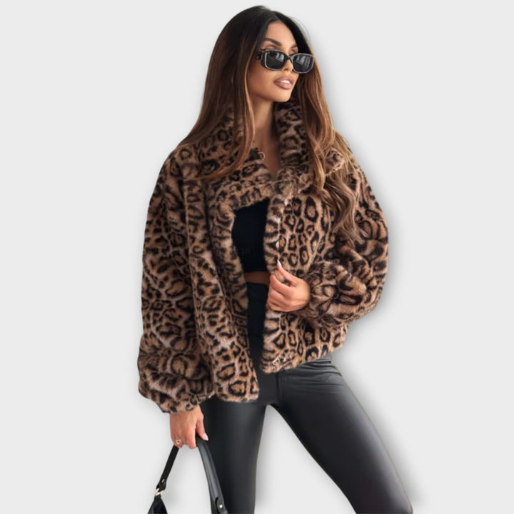 Leonor - Veste en Léopard