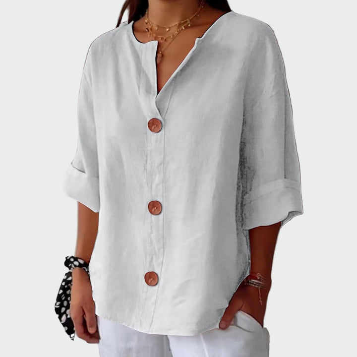Blouse décontractée avec texture