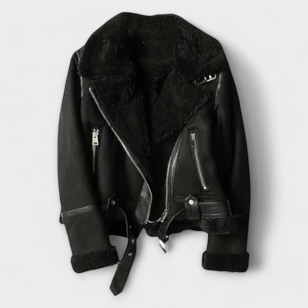 Catarina - Veste Pilote en Daim