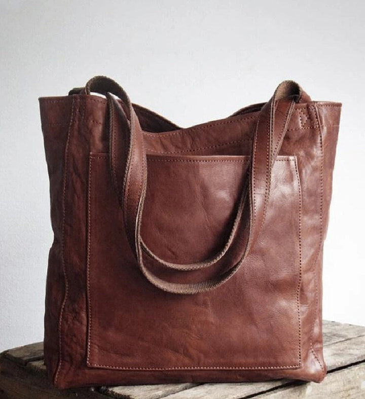 Elle - Sac à bandoulière classique en cuir
