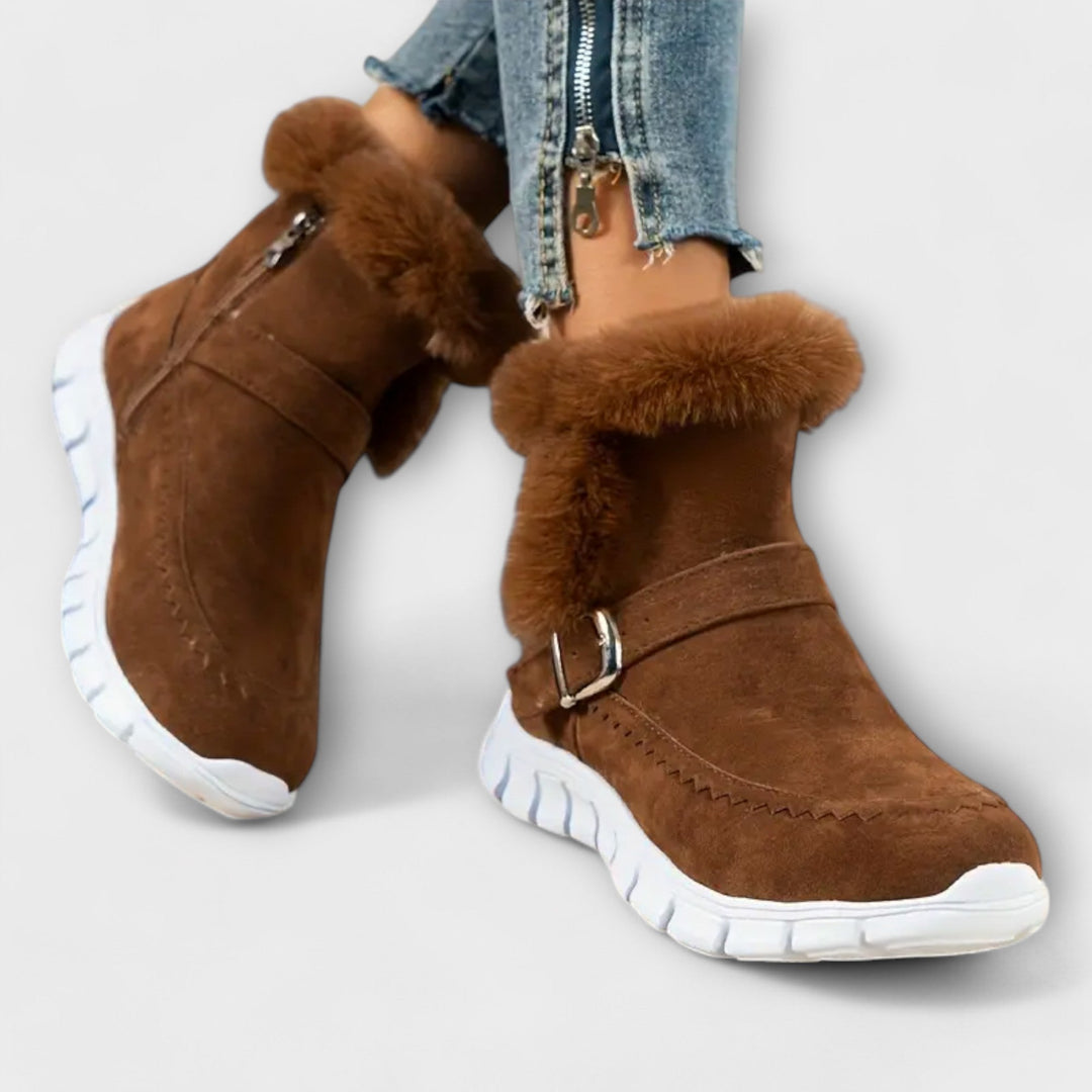 Anabela - Bottes de cheville chaudes et doublées