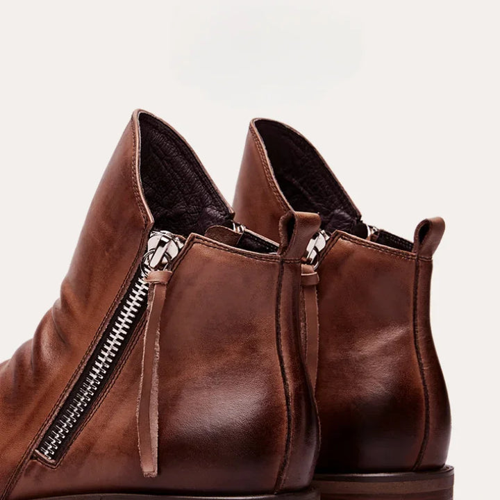 Paulo - Bottes Chelsea en Cuir