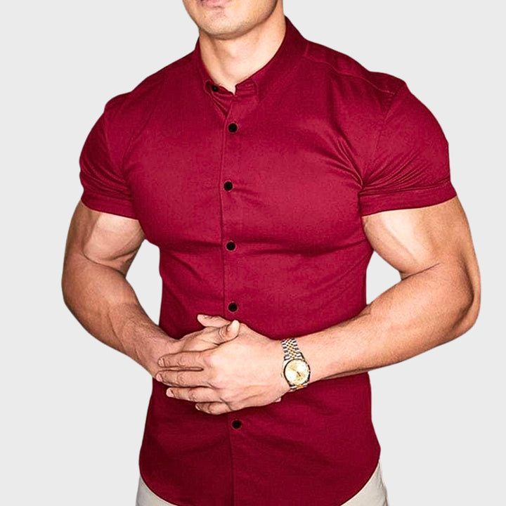 Ricardo - Chemise à Manches Courtes Slim