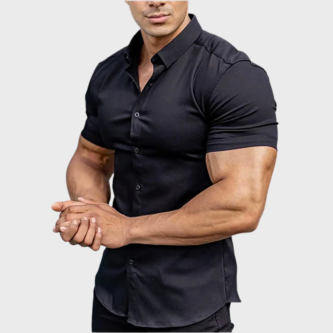 Ricardo - Chemise à Manches Courtes Slim