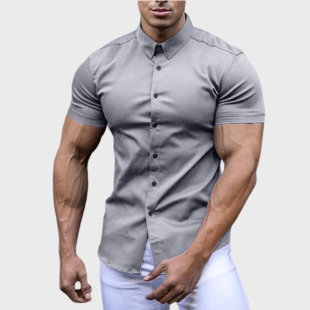 Ricardo - Chemise à Manches Courtes Slim