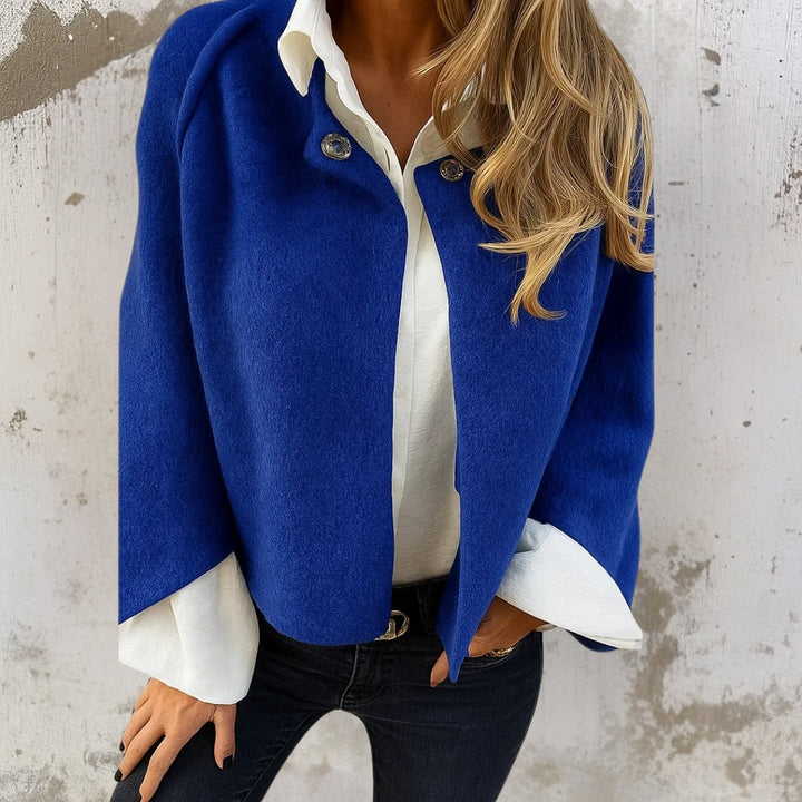 Judite - Manteau Court Élégant et Chaud