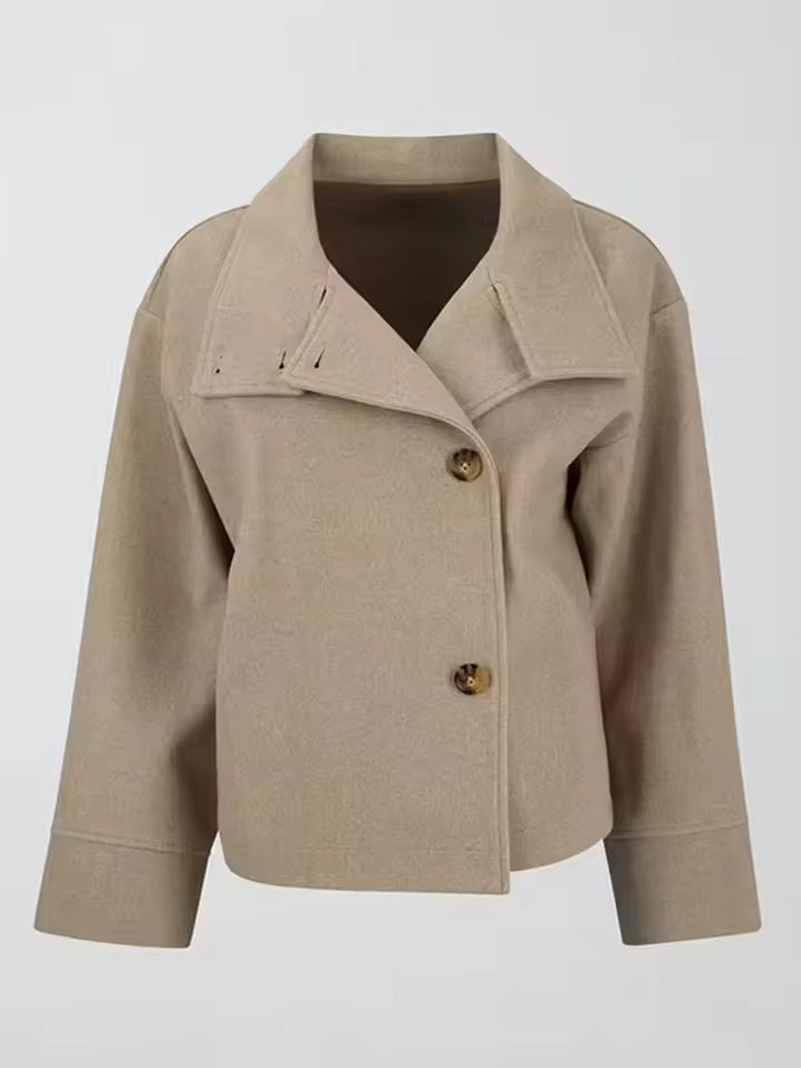 Elise - Manteau Court Luxueux