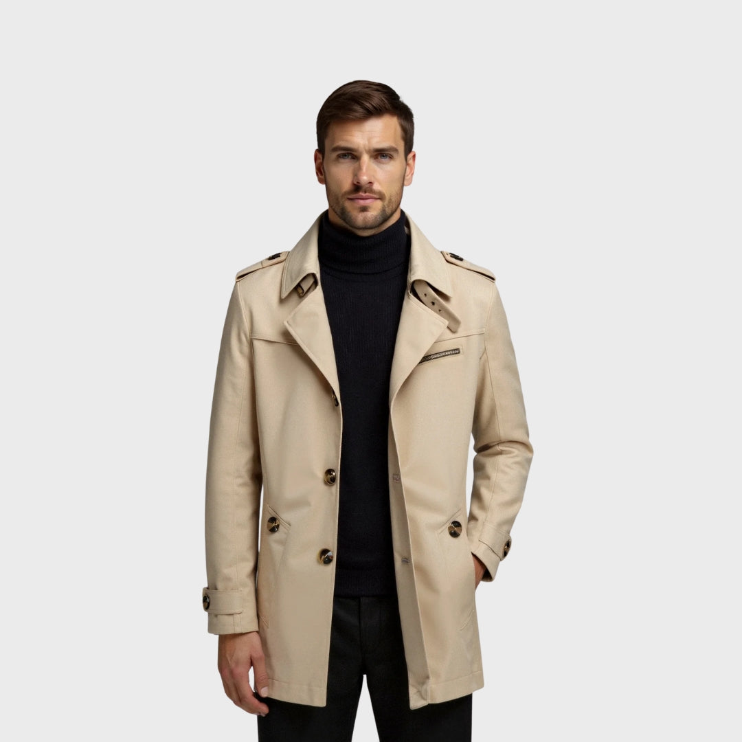 Pedro - Manteau d'Hiver Décontracté