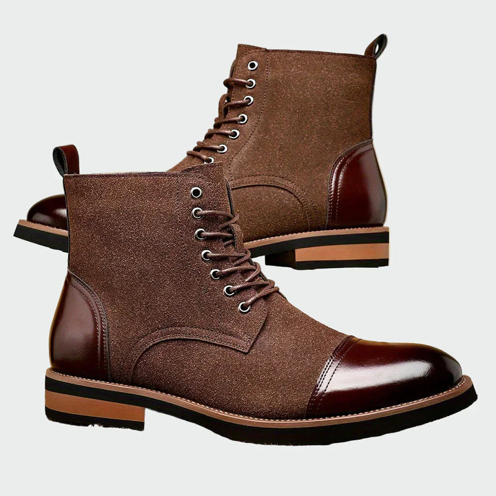 Bottines en cuir Oxford