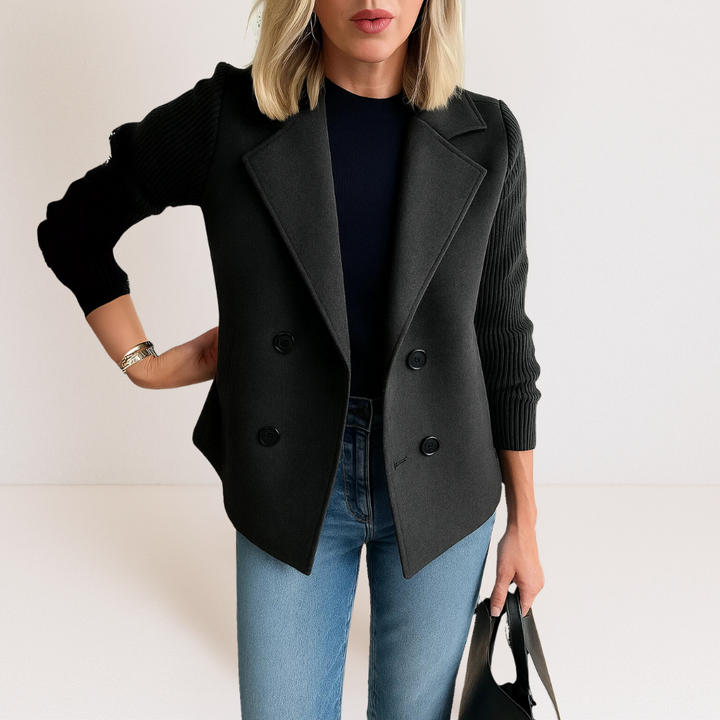 Marta - Manteau Élégant avec Maille