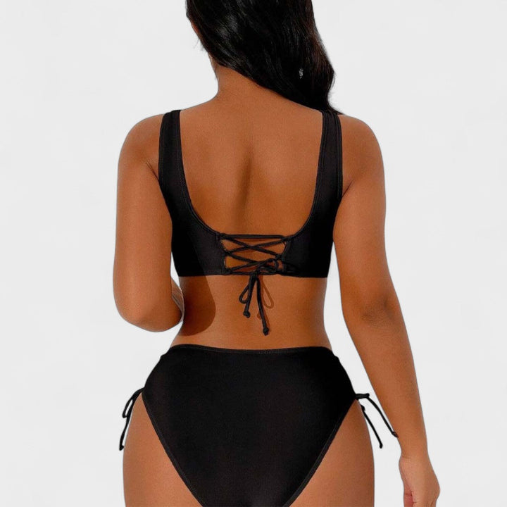 Helena - Maillot de Bain Hauts avec Top Croisé