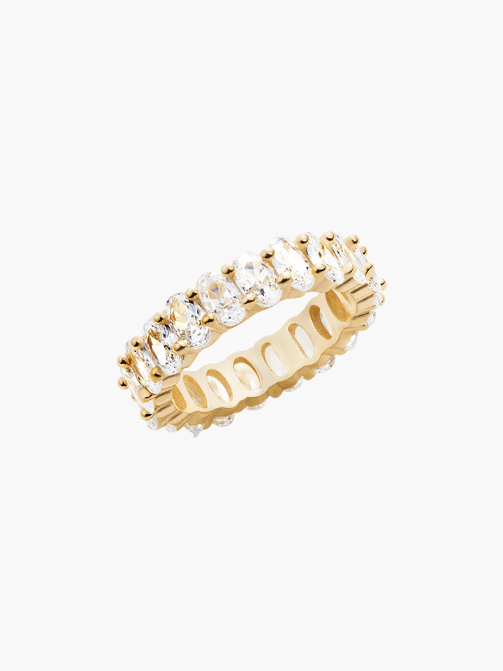 Bague de coupe ovale