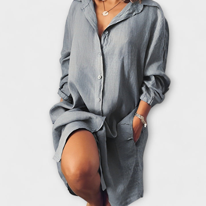 Clara - Blouse décontractée en lin