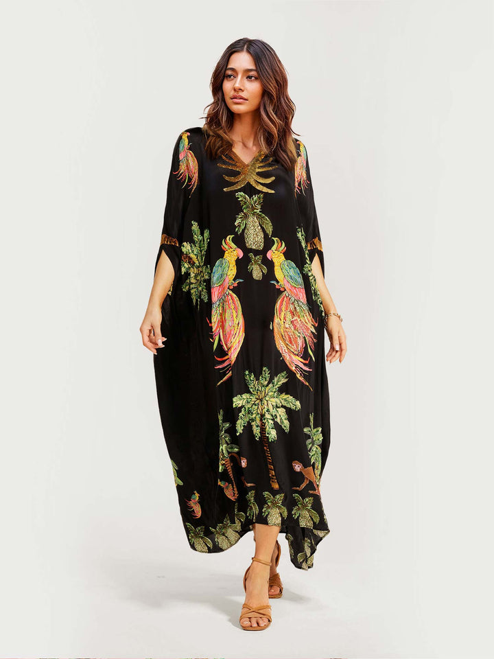 Alessandra - Robe Longue Imprimée