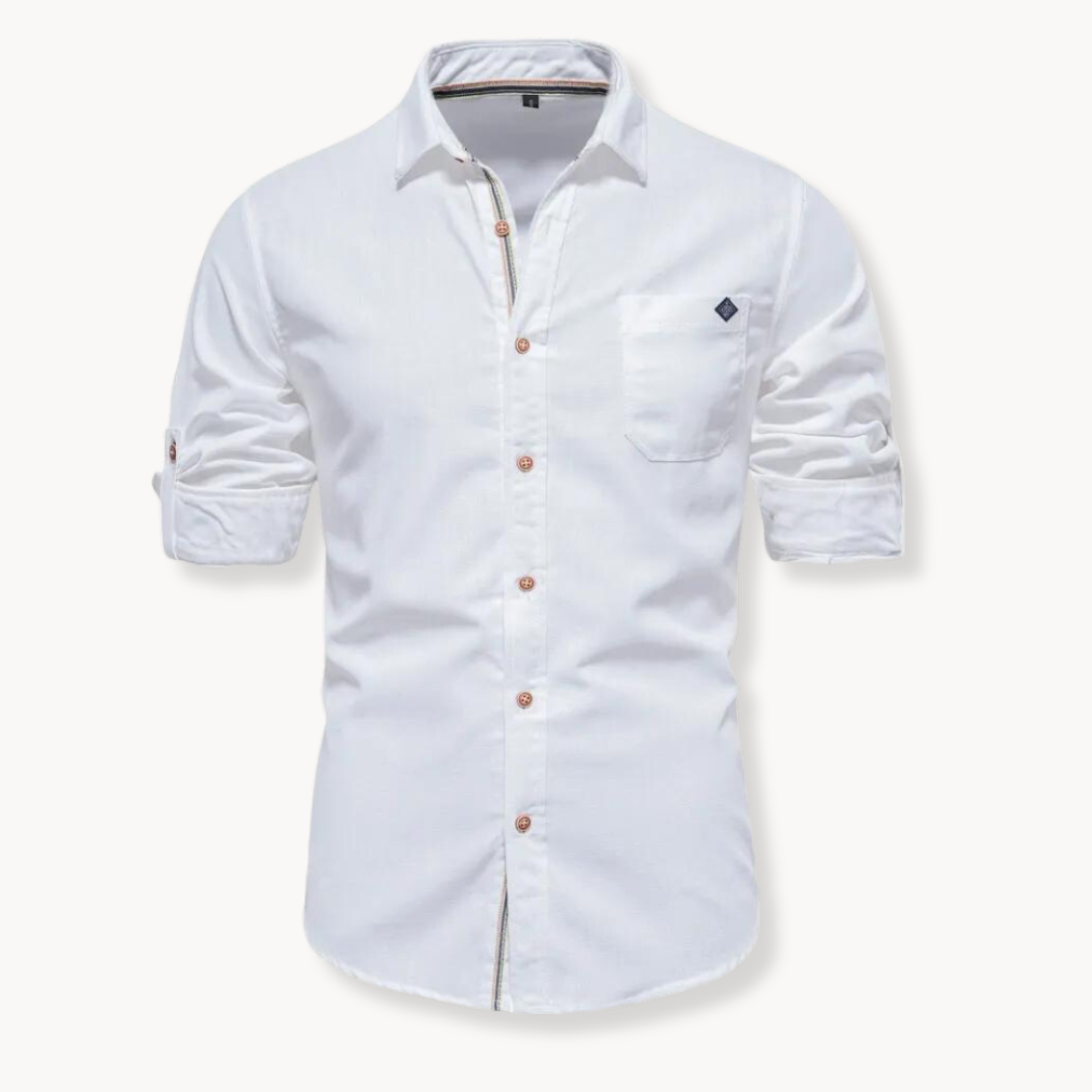 Blouse - Mélange Respirant Fermeture Frontal