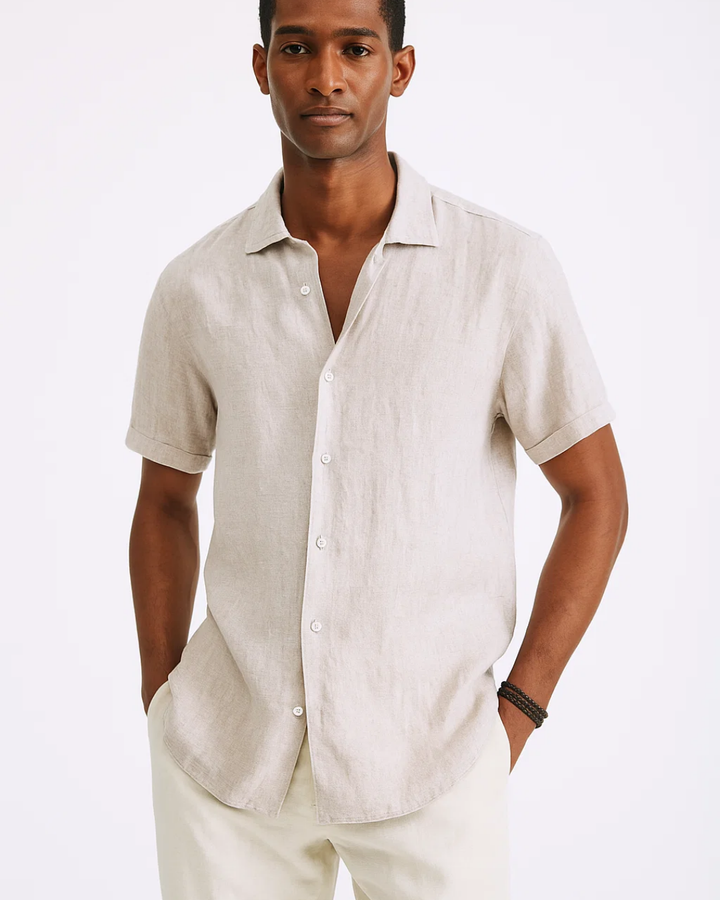 Chemise à Boutons - Col Ouvert