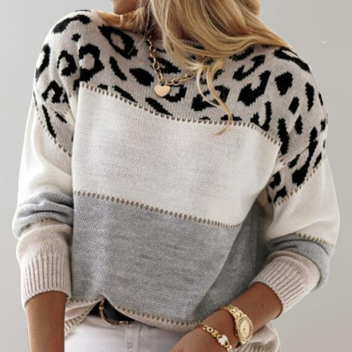 Júlia - Pull Casual Léopard