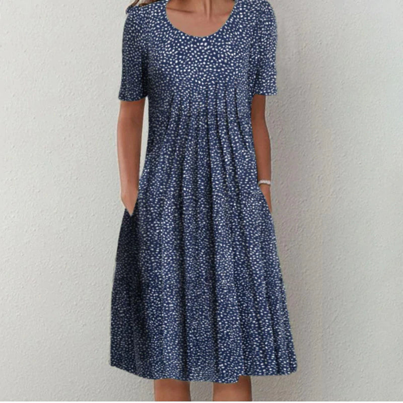 Marta - Robe Midi à Volants
