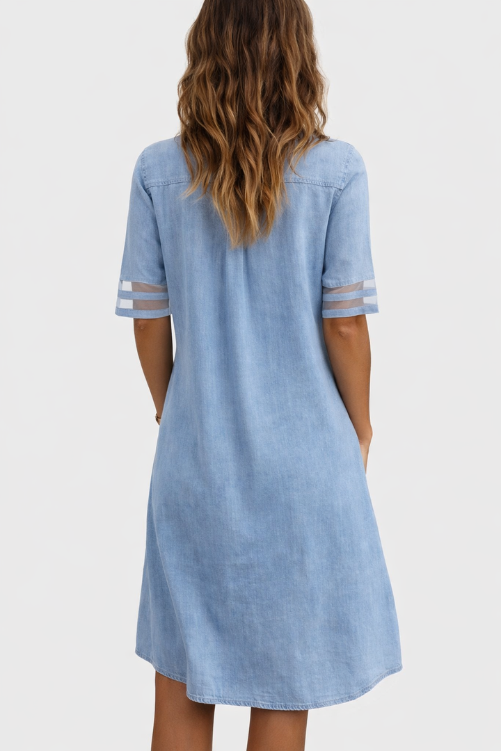 Éva | Robe en jean élégante et agréable à porter