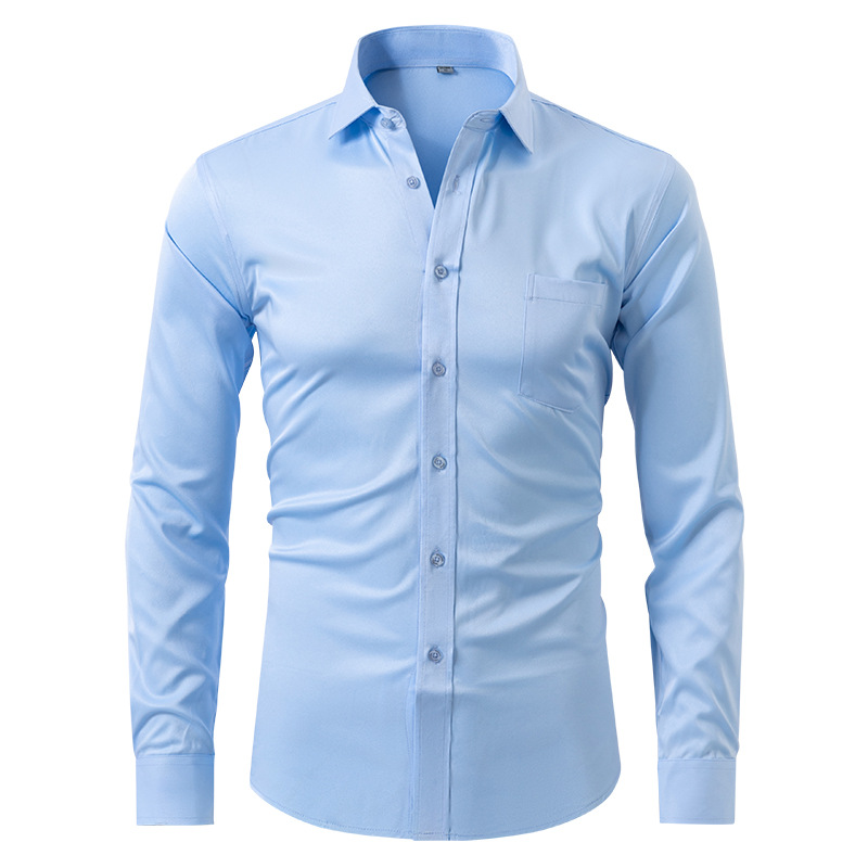 Chemise Habillée - Coupe Slim Sécurisée