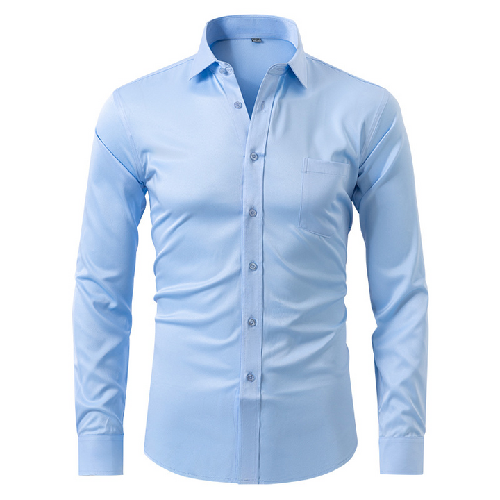 Chemise Habillée - Coupe Slim Sécurisée