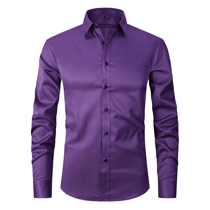 Chemise Habillée - Coupe Slim Sécurisée