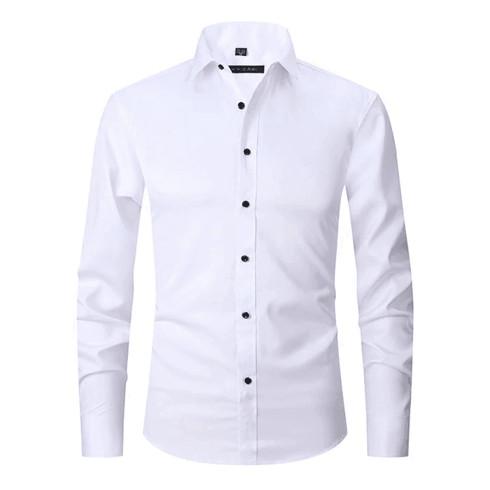 Chemise Habillée - Coupe Slim Sécurisée