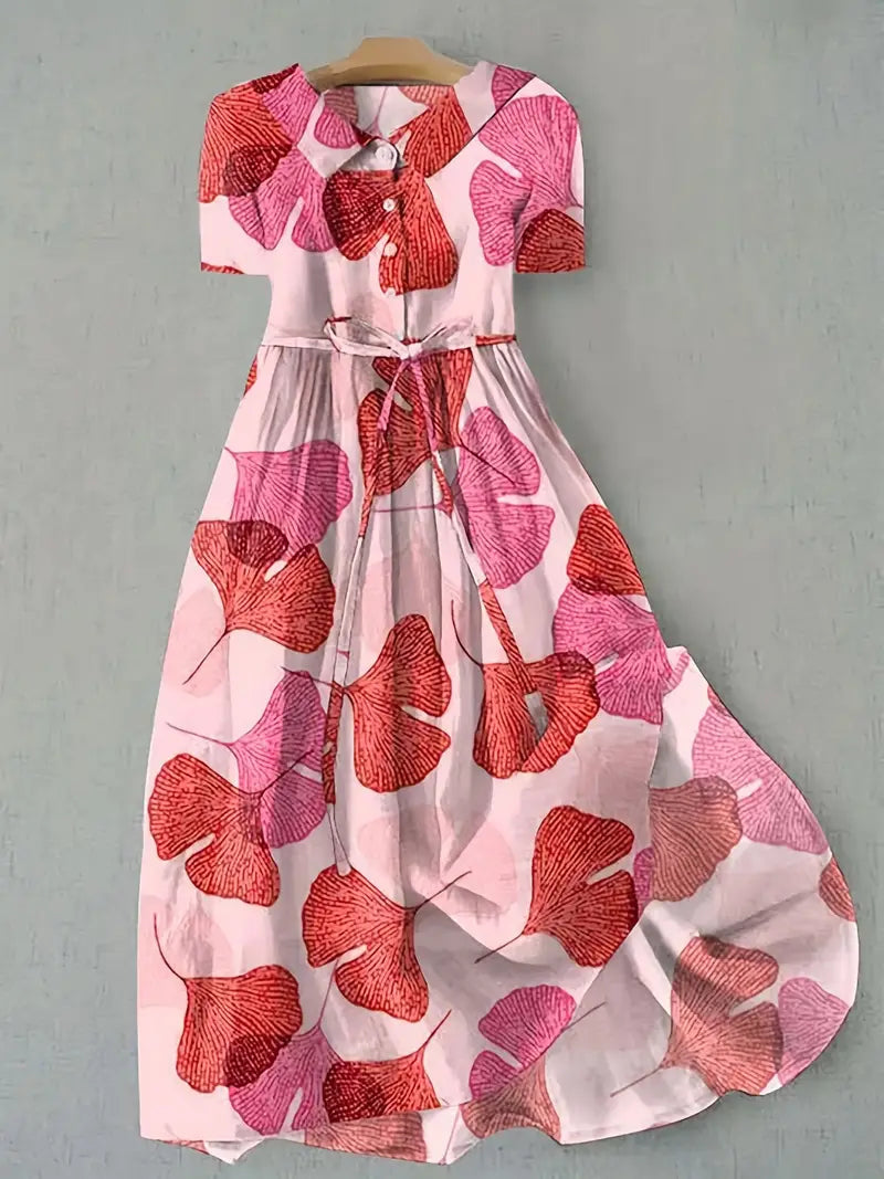 Robes Fleuries pour Femmes - Élégance et Confort Tout au Long de la Journée
