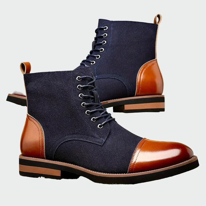 Bottines en cuir Oxford
