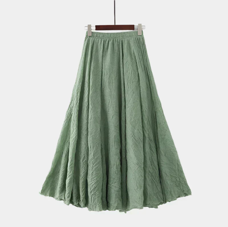 Jupe Élégante Taille Haute