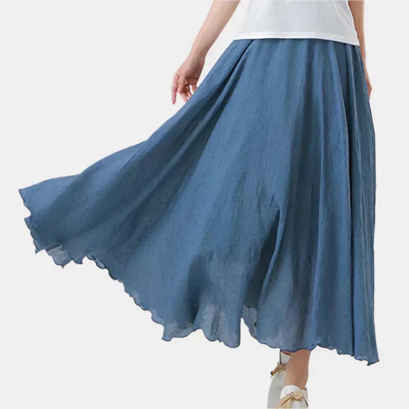 Jupe Élégante Taille Haute