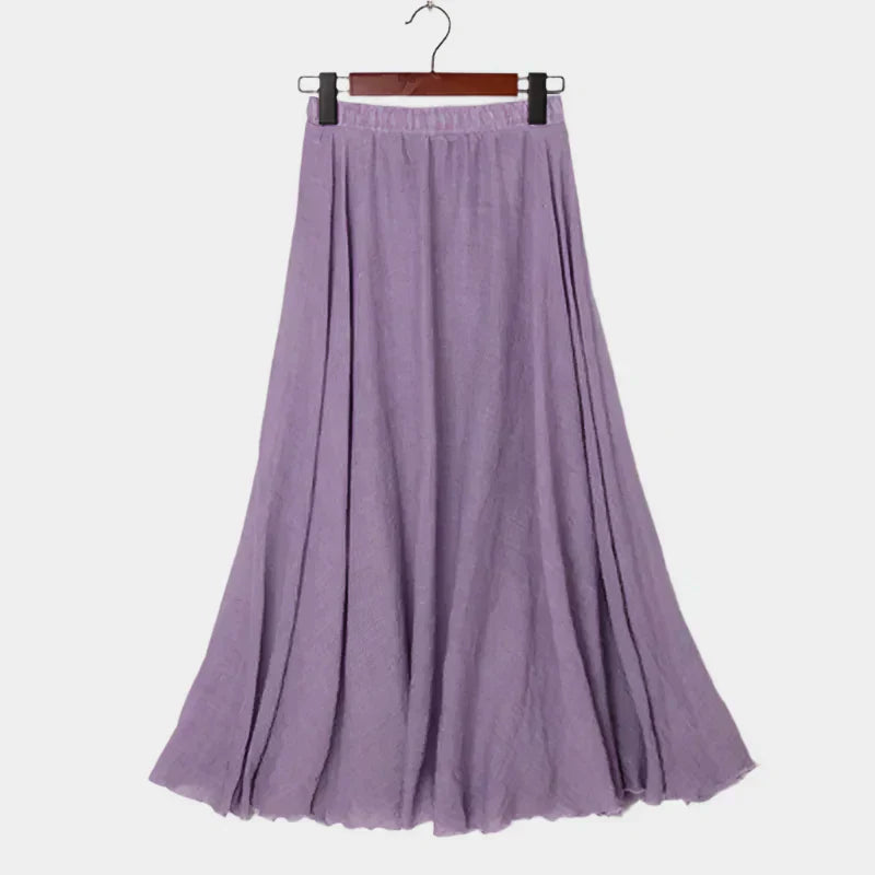 Jupe Élégante Taille Haute