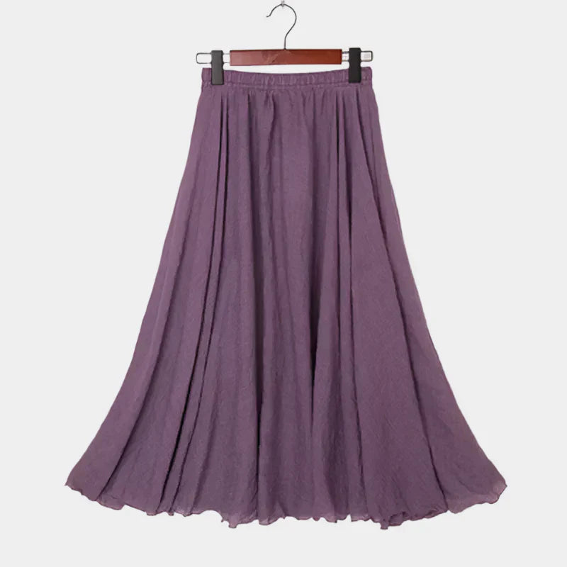 Jupe Élégante Taille Haute