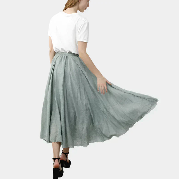 Jupe Élégante Taille Haute