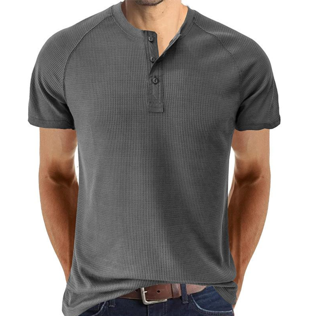 Chemise Henley - Ouverture de Boutons
