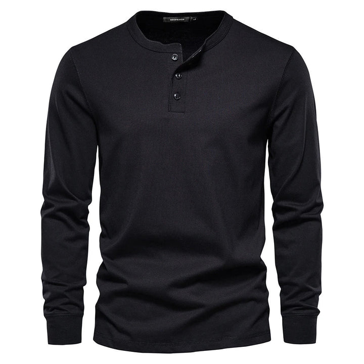 Chemise Henley - Mélange Doux Respirant