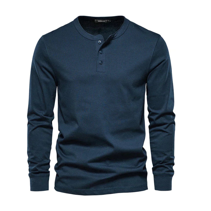Chemise Henley - Mélange Doux Respirant