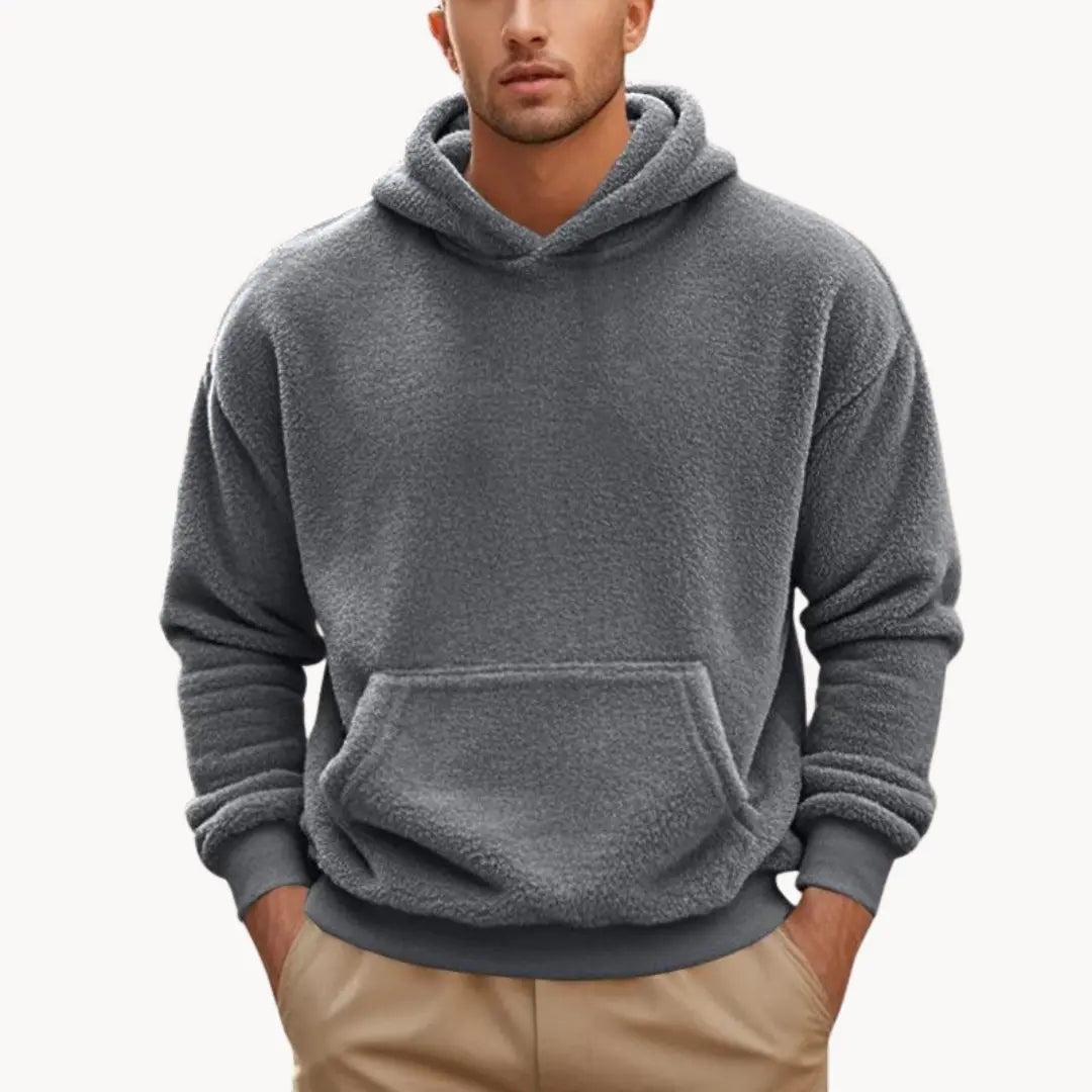 Hoodie - Mélange de Fleece avec Capuche