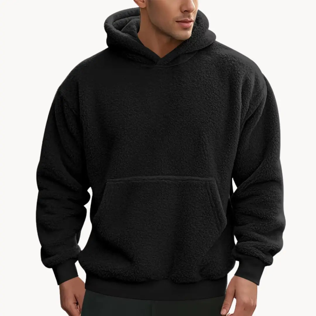 Hoodie - Mélange de Fleece avec Capuche