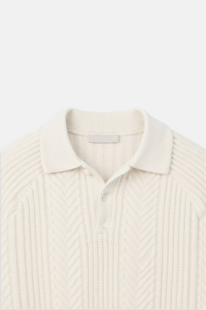 Pull en Maille Mélangée - Décontracté