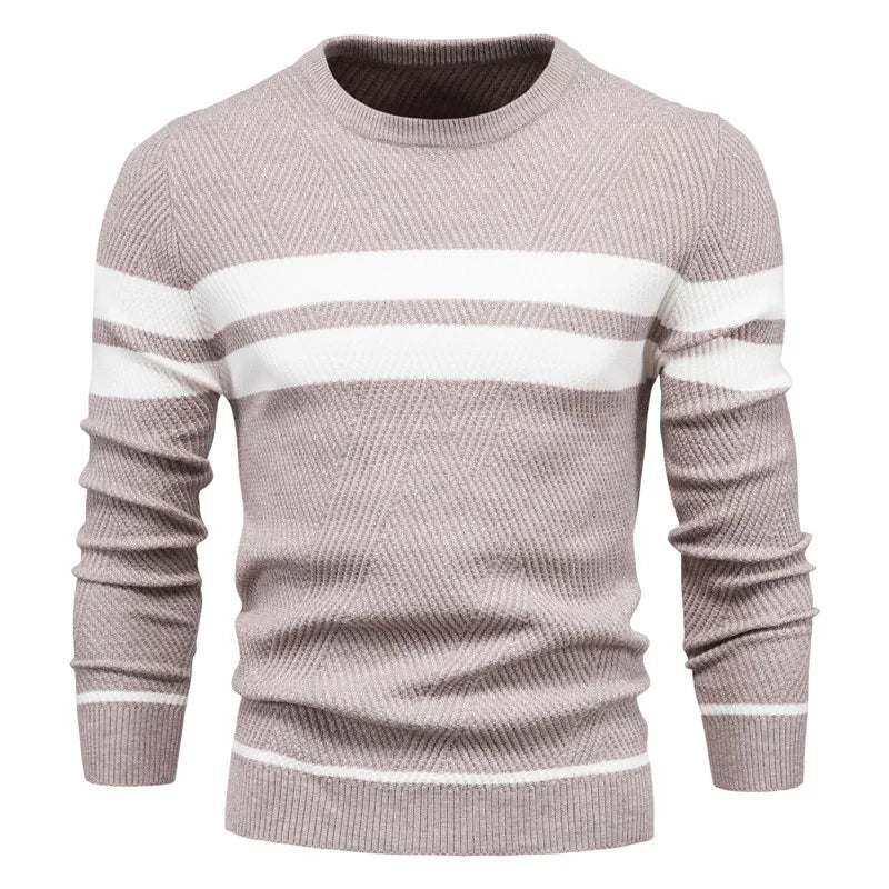 Constantino - Pull en Maille Fibres Naturelles