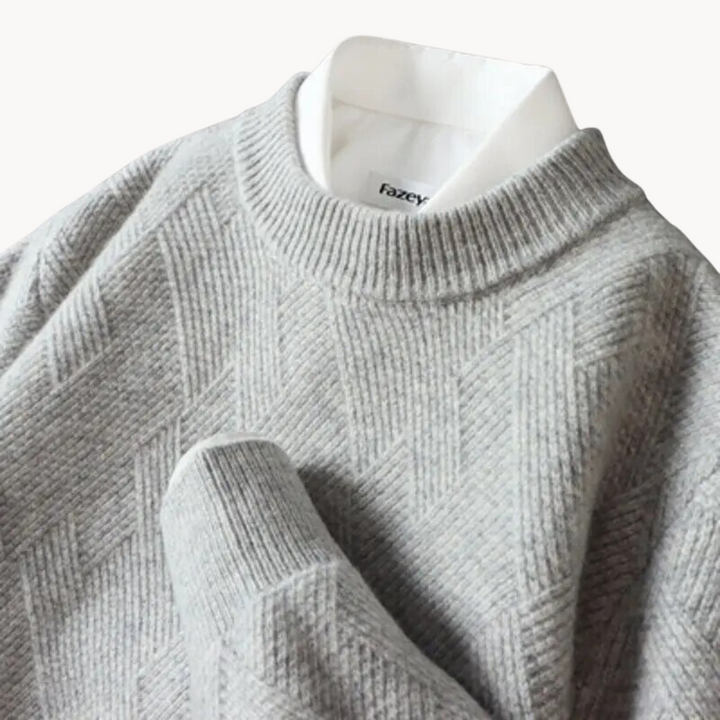 Valentino - Pull en Maille Jacquard