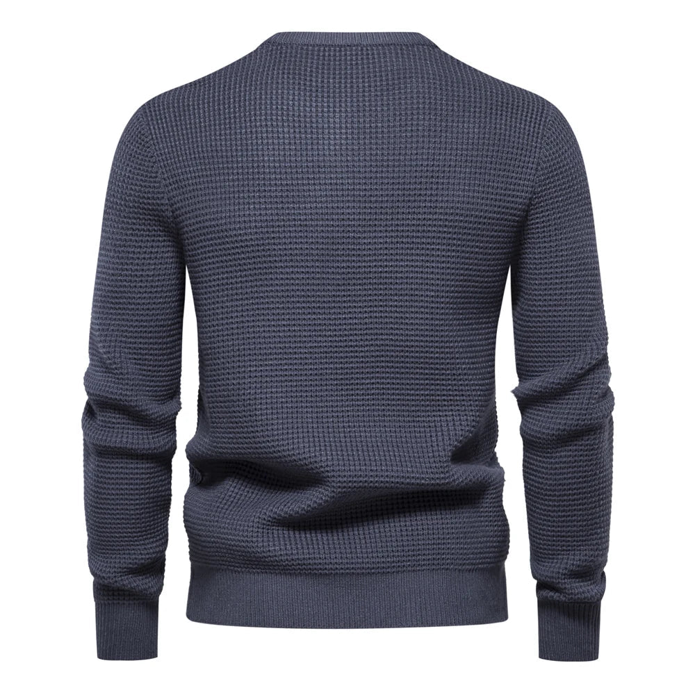 João - Pull Tricot Patchwork