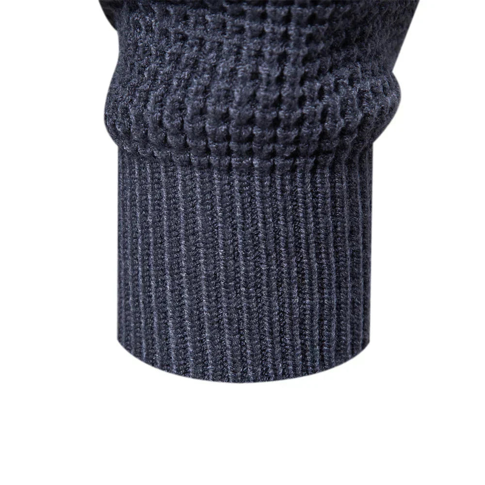 João - Pull Tricot Patchwork