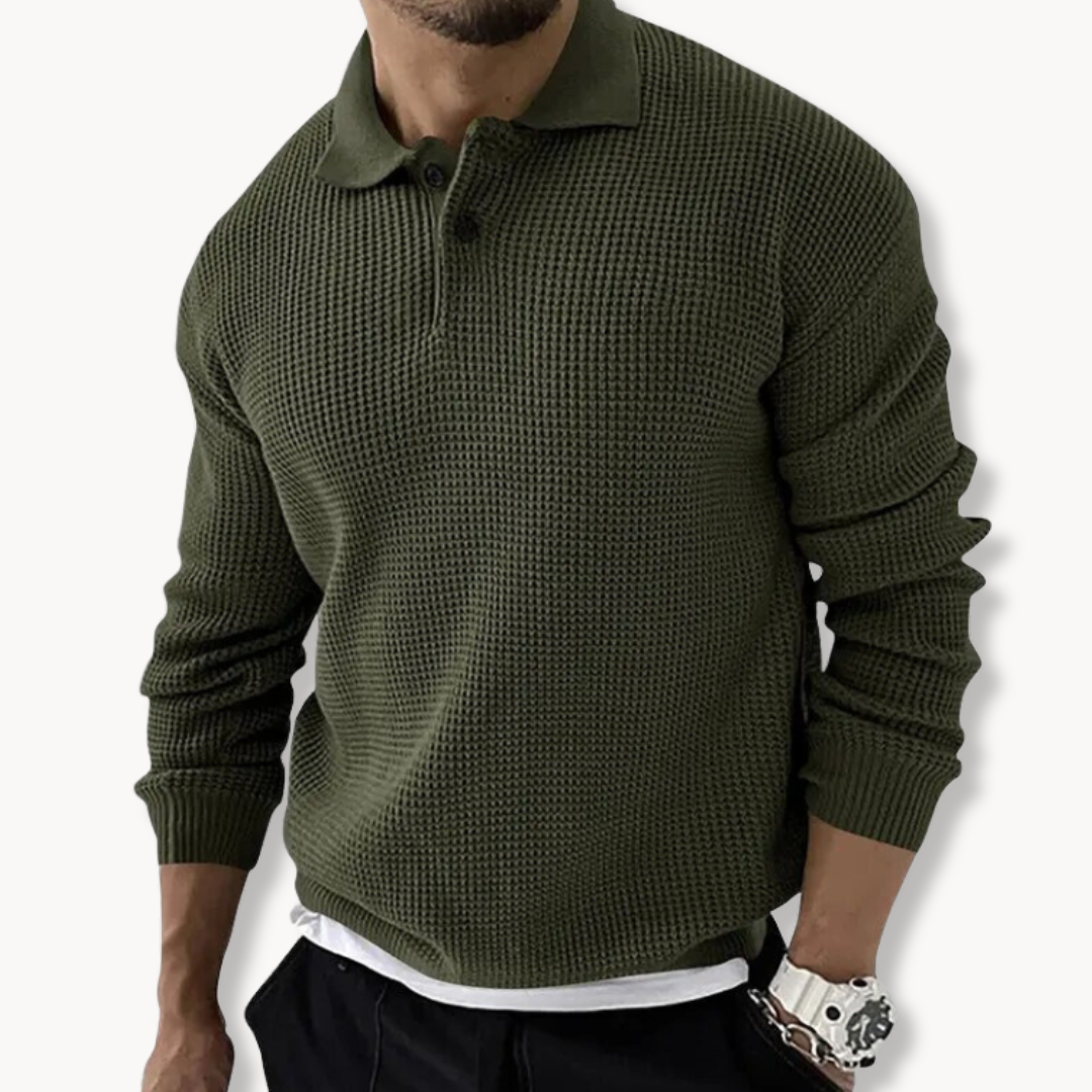Miguel - Pull Polo Tricoté
