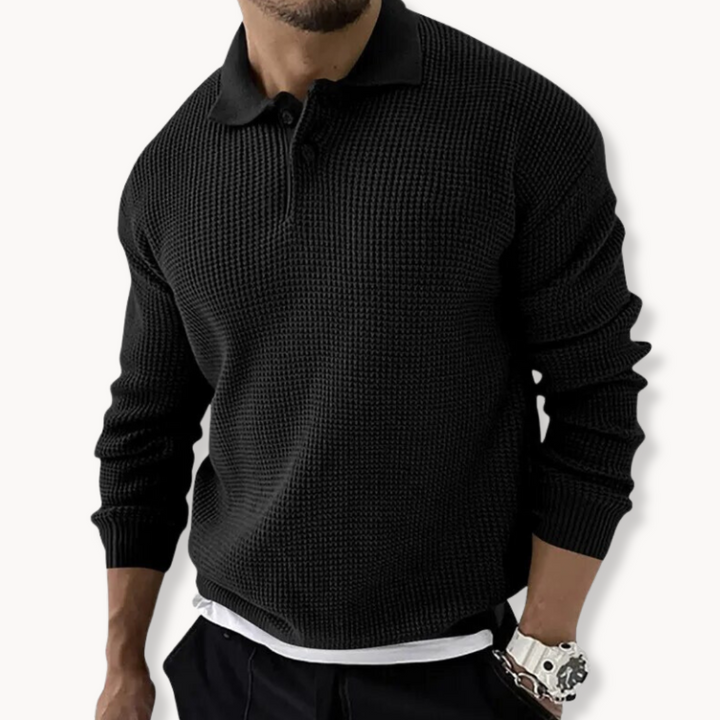Miguel - Pull Polo Tricoté