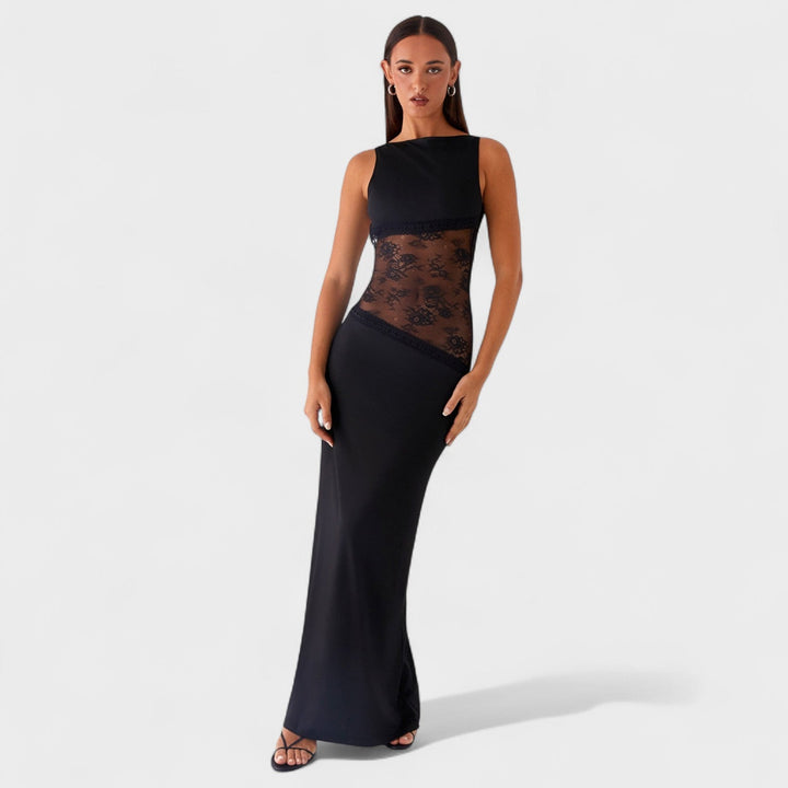 Lucinda - Robe longue en dentelle